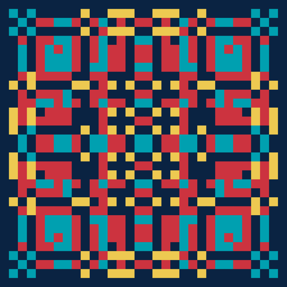 Pixel Mandala #17