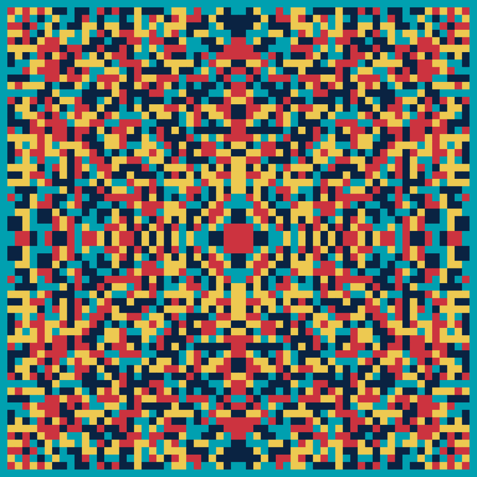 Pixel Mandala #92